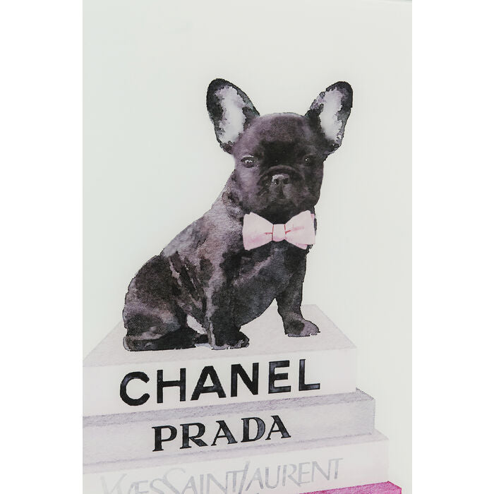 Picture Glass Fashion Dog 60x80cm - MyConcept Hong Kong