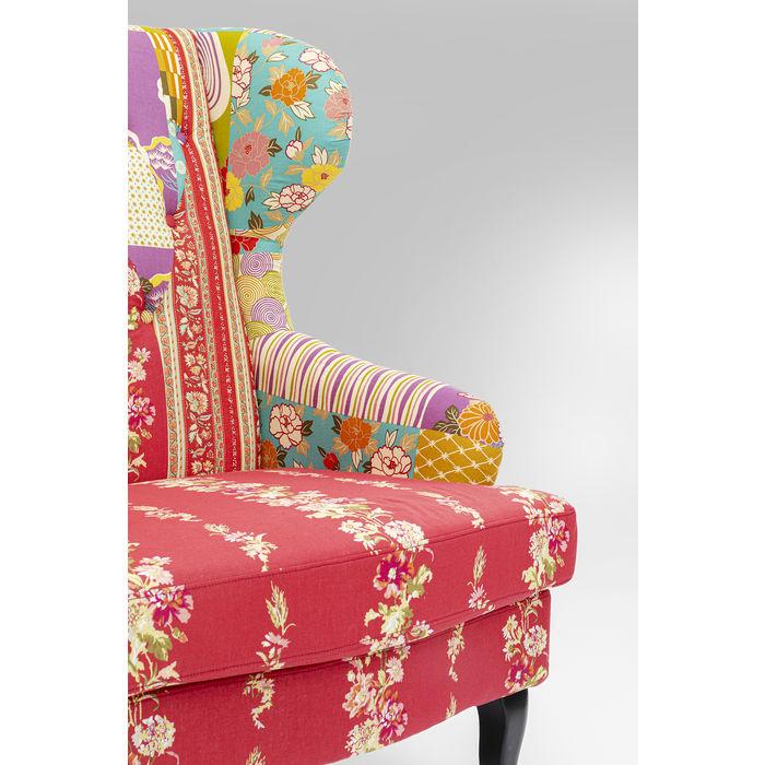 Armchair Patchwork Red - MyConcept Hong Kong