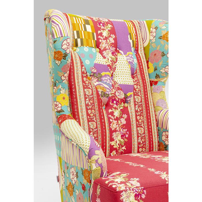 Armchair Patchwork Red - MyConcept Hong Kong