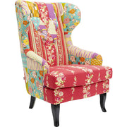 Armchair Patchwork Red - MyConcept Hong Kong