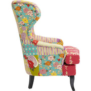 Armchair Patchwork Red - MyConcept Hong Kong