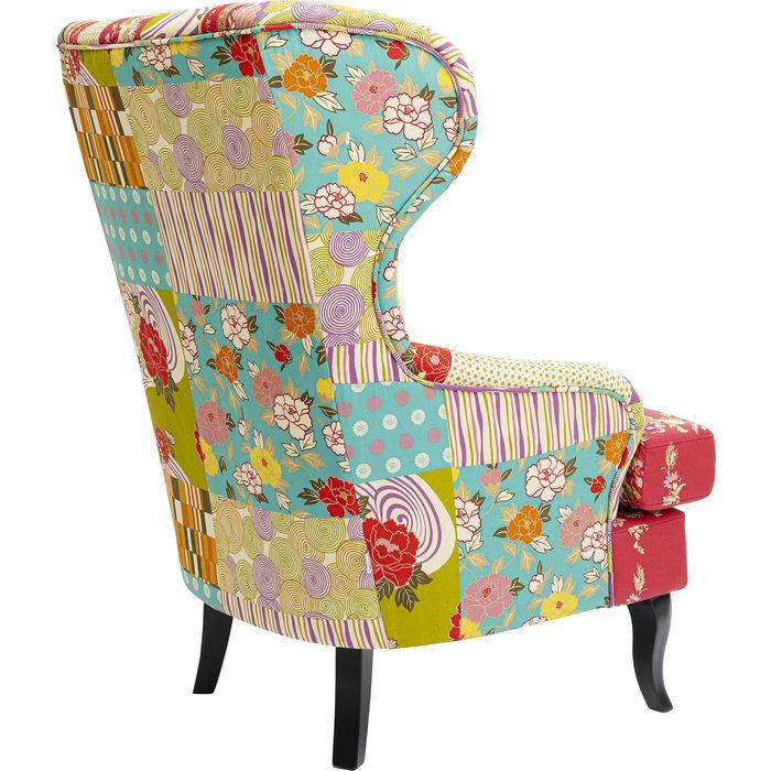 Armchair Patchwork Red - MyConcept Hong Kong