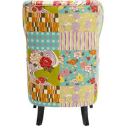Armchair Patchwork Red - MyConcept Hong Kong