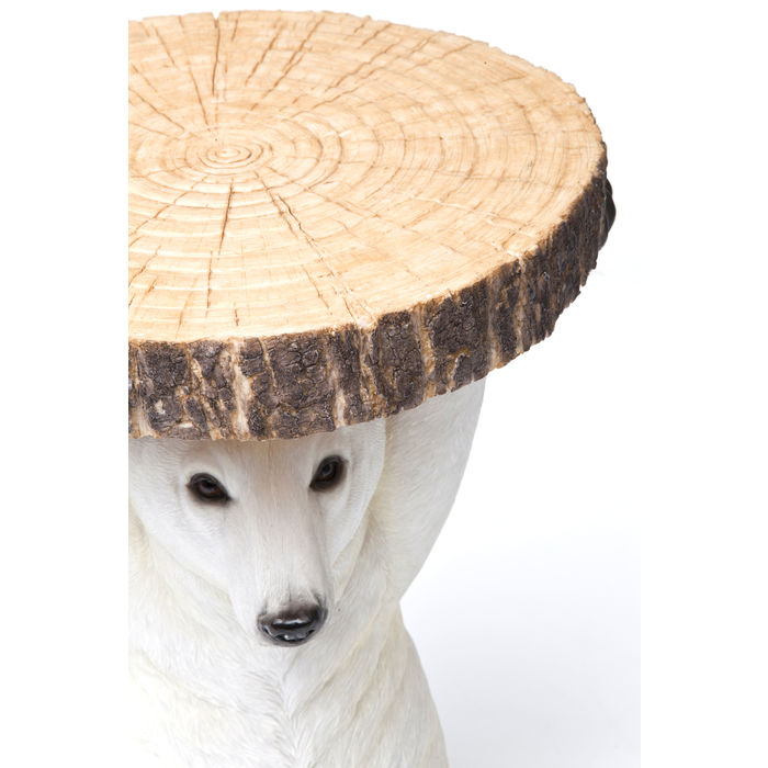 Side Table Animal Polar Bear ¯37cm