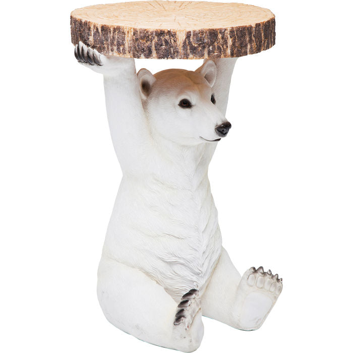 Side Table Animal Polar Bear ¯37cm