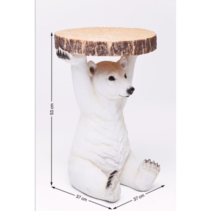 Side Table Animal Polar Bear ¯37cm - MyConcept Hong Kong