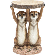 Side Table Animal Meerkat Sisters Ø33cm - MyConcept Hong Kong