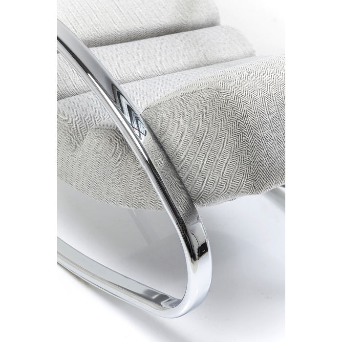 Rocking Chair Manhattan Grey Beige - MyConcept Hong Kong