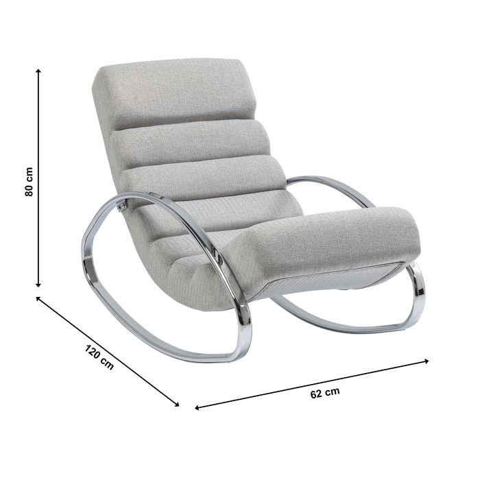 Rocking Chair Manhattan Grey Beige — MyConcept Hong Kong