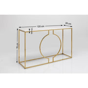 Console Miami Loft Gold 120cm - MyConcept Hong Kong
