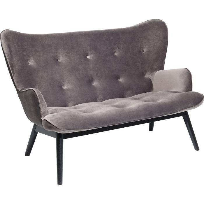 Sofa Black Vicky 2-Seater - MyConcept Hong Kong