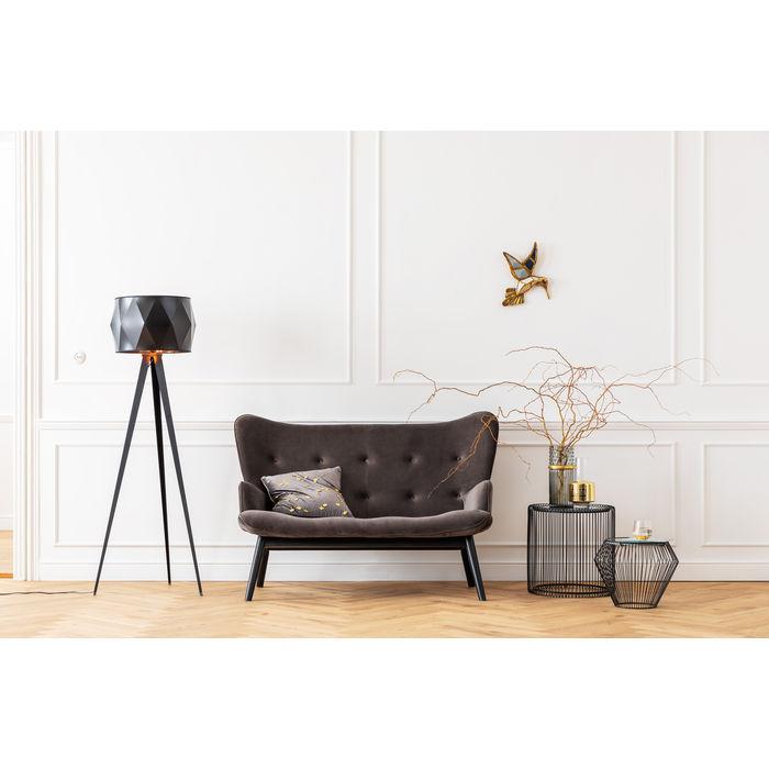 Sofa Black Vicky 2-Seater - MyConcept Hong Kong