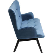Sofa Black Vicky 2-Seater - MyConcept Hong Kong