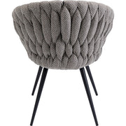 Chair with Armrest Knot Tweed - MyConcept Hong Kong
