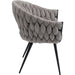 Chair with Armrest Knot Tweed - MyConcept Hong Kong