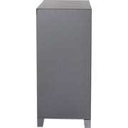 High Dresser Luxury Push 5 Drawers Grey - MyConcept Hong Kong