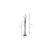 Coat Rack Belp Matt Black - MyConcept Hong Kong