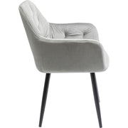 Chair with Armrest Kira Grey - MyConcept Hong Kong