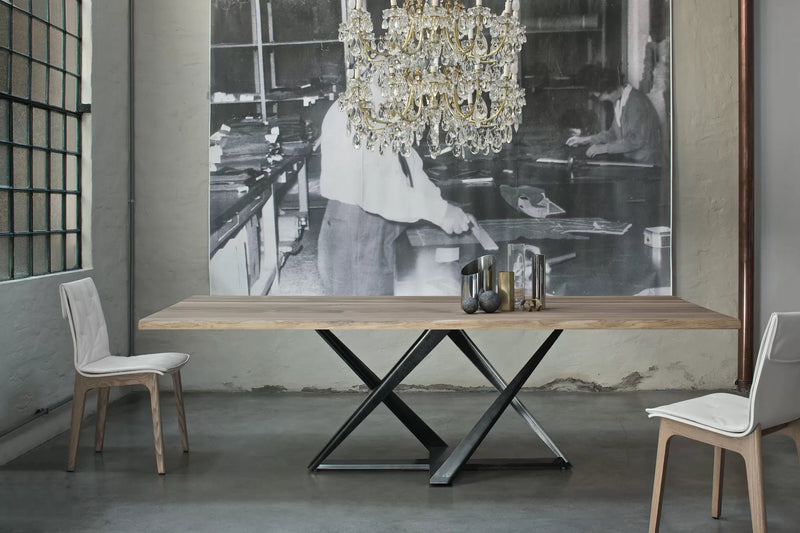 Millennium Rectangular Wood Table - MyConcept Hong Kong