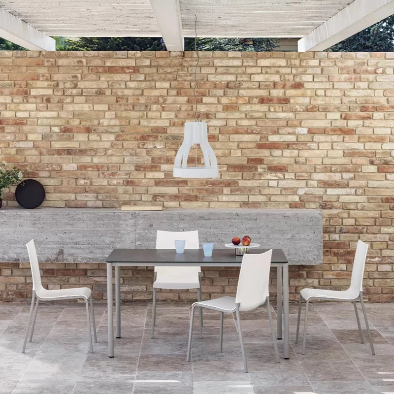Moon Marble/Ceramic Rectangular Low Outdoor Table - MyConcept Hong Kong