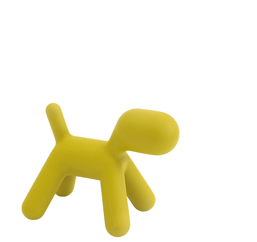 Puppy XS Abstract plastic dog extra small - MyConcept Hong Kong