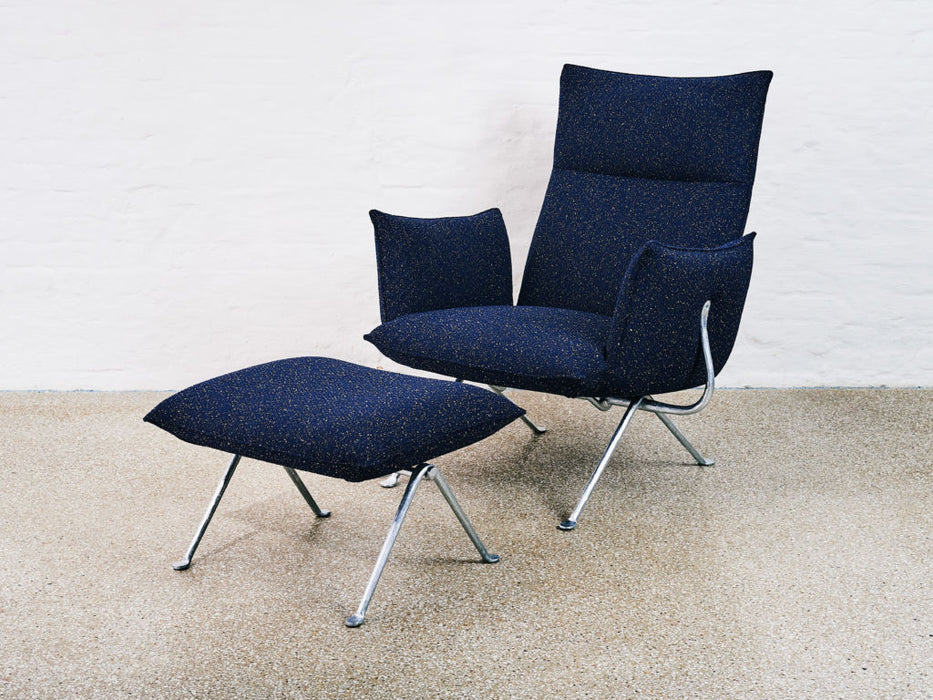 Officina Armchair with high back