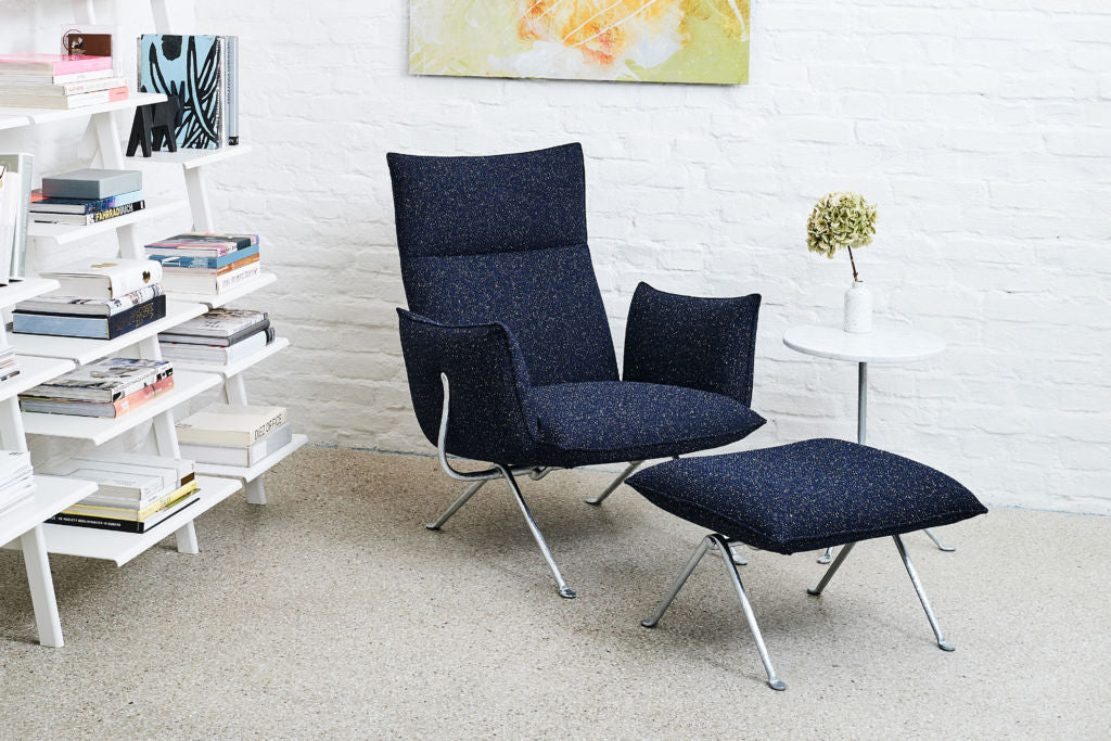 Officina Armchair with high back
