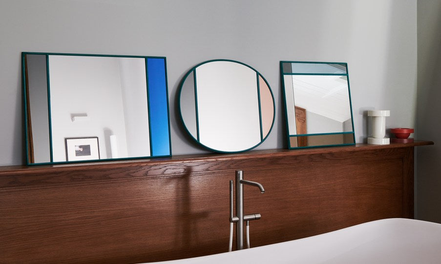 Vitrail Oval wall mirror