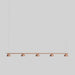 Blush Rail 5 Pendant Lamp - MyConcept Hong Kong