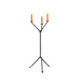 Officina Floor candle holder (3 arms) - MyConcept Hong Kong