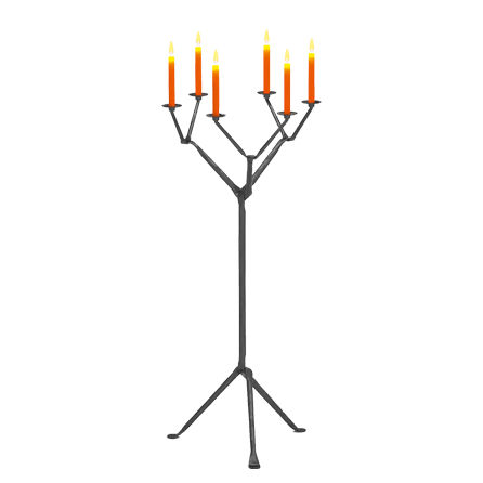 Officina Floor candle holder (6 arms)