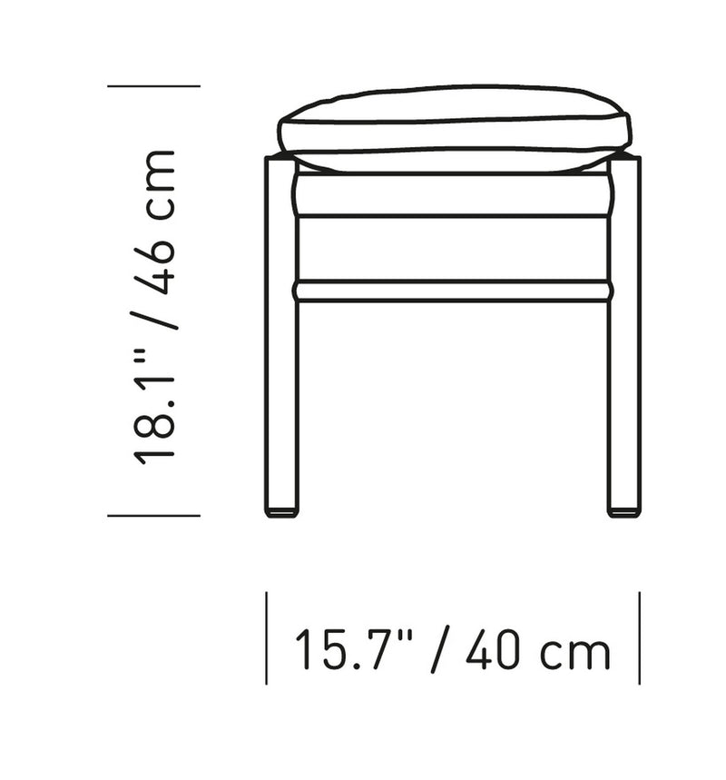 OW149F Colonial Footstool - MyConcept Hong Kong