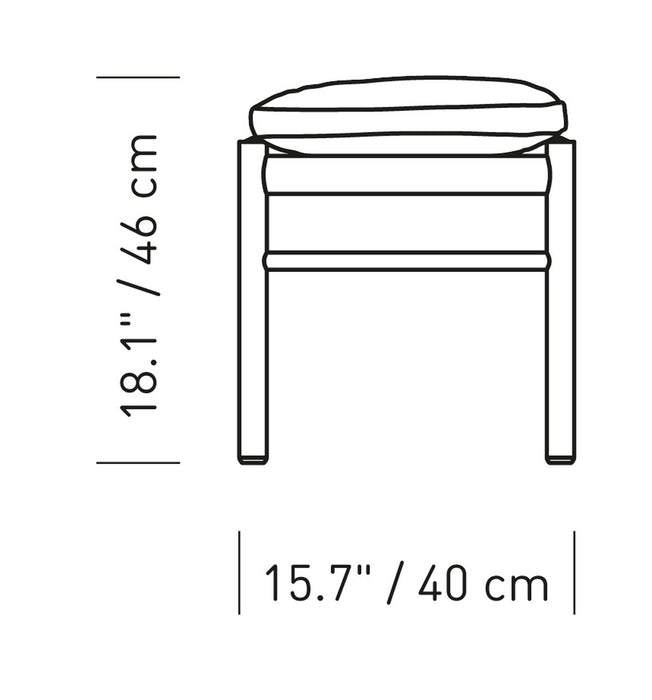 OW149F Colonial Footstool - MyConcept Hong Kong