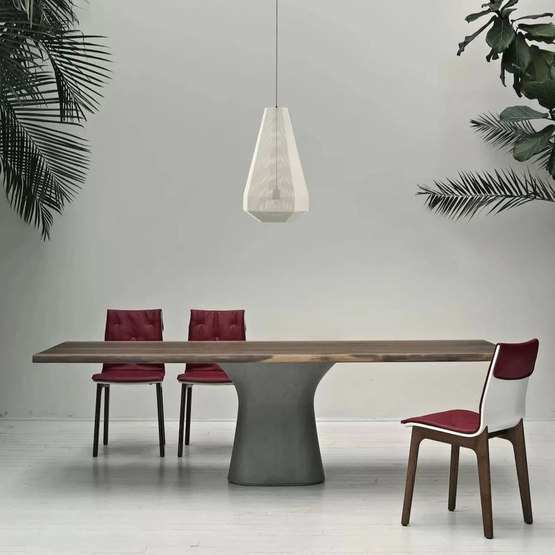 Podium Rectangular Wood Table - MyConcept Hong Kong
