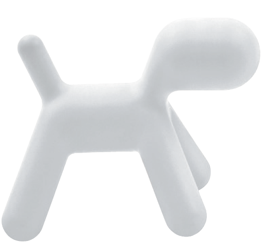Puppy Abstract plastic dog large - MyConcept Hong Kong