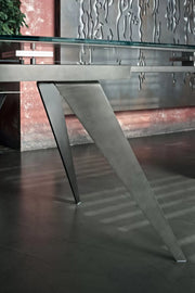 Ramos Extendable Crystal Table - MyConcept Hong Kong