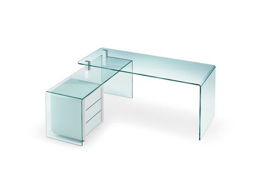 Rialto Isola Glass desk - MyConcept Hong Kong