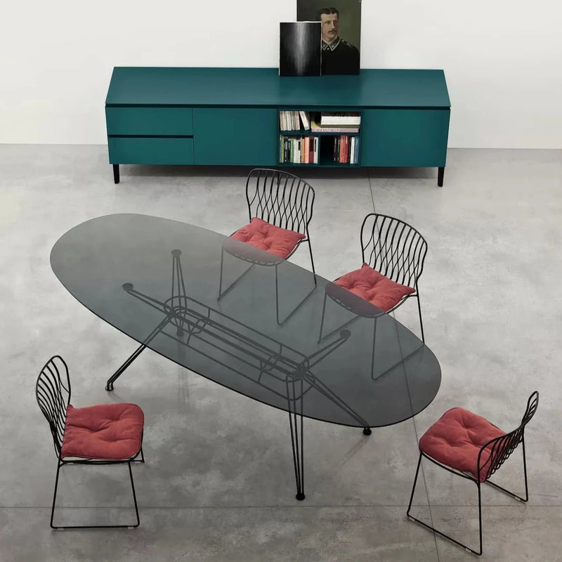 Sander Elliptical Crystal Table - MyConcept Hong Kong