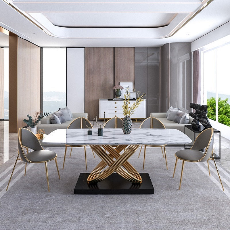 Fusion Rectangular Marble/Ceramic Table - MyConcept Hong Kong