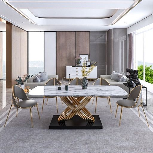 Fusion Rectangular Marble/Ceramic Table - MyConcept Hong Kong