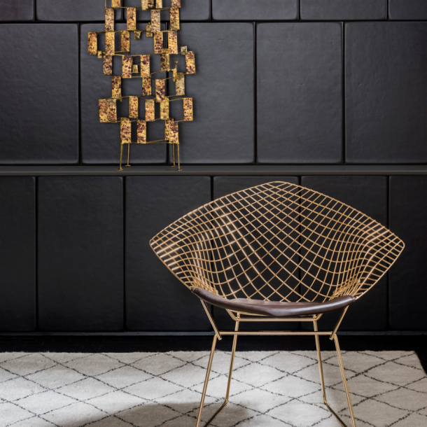 Bertoia “Diamond” Armchair With Seat Pad - MyConcept Hong Kong