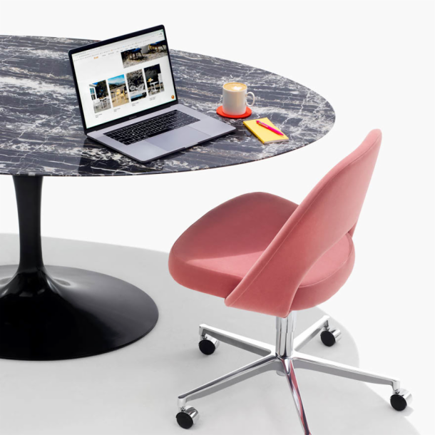 Saarinen Swivel Base Armless Chair - MyConcept Hong Kong