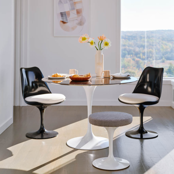 The Saarinen Black Tulip Armless Chair — MyConcept Hong Kong