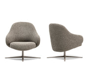 DUA Lounge Chair - Swivel trestle - MyConcept Hong Kong