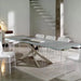 Artistico Extendible Rectangular Crystal Table - MyConcept Hong Kong