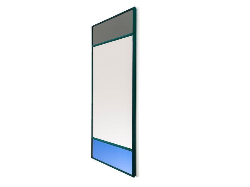 Vitrail Square wall mirror