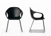 Elephant Sled Base Chair - Hide Upholstered Seat - MyConcept Hong Kong