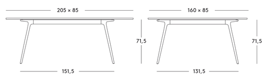 Baguette Table - MyConcept Hong Kong