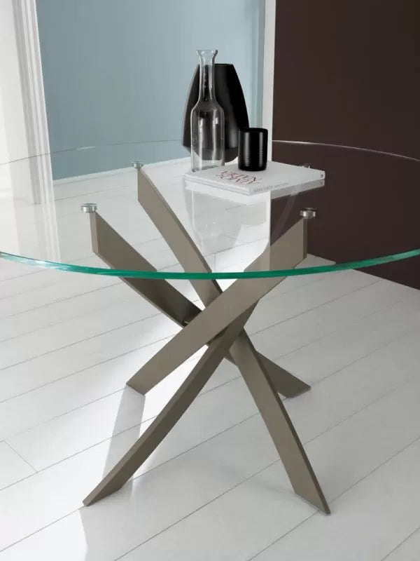 Barone Round Crystal Table - MyConcept Hong Kong