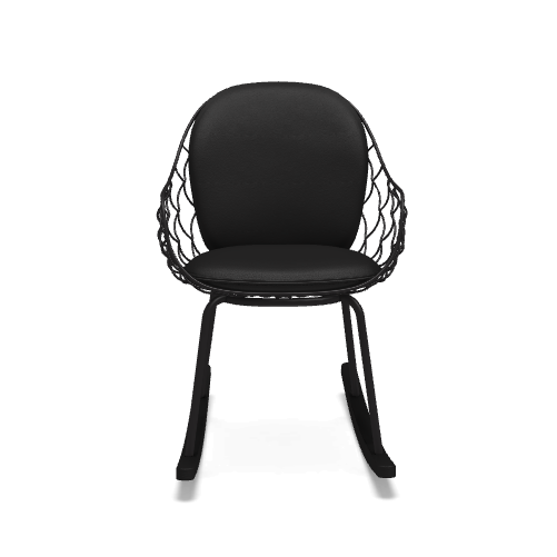 Piña Rocking chair with arms full seat/ back cushion - MyConcept Hong Kong